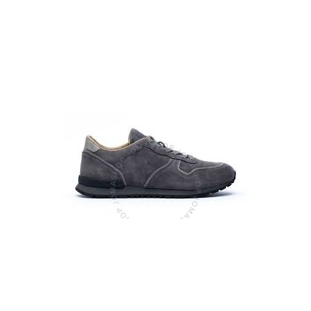 Tod's Men's High-Tech Fabric/ Suede Sneakers in Swamp/Glace XXM0VJ0L8109TY917J