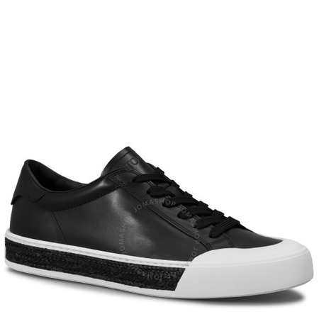 Tod's Men's Woven Low-Top Leather Sneakers Black / XXM26A0T331RUSB999