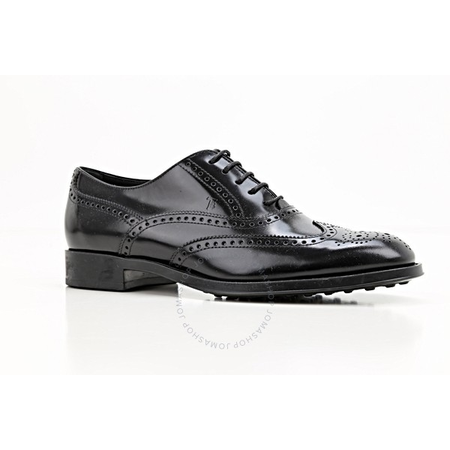 Tod's Womens Classic Brogue Shoes in Black XXW0RV0N930SHAB999