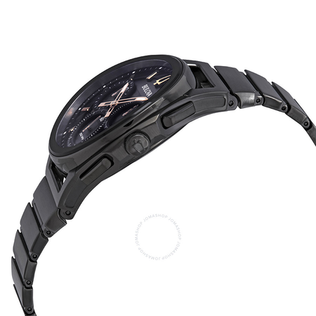 Bulova Curv Chronograph Dark Grey Dial Men's Watch 98A206