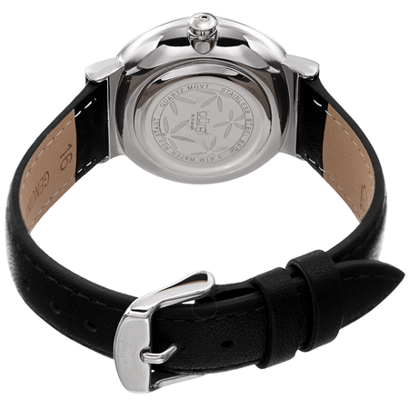 Burgi Black Dial Ladies Watch BUR191BK
