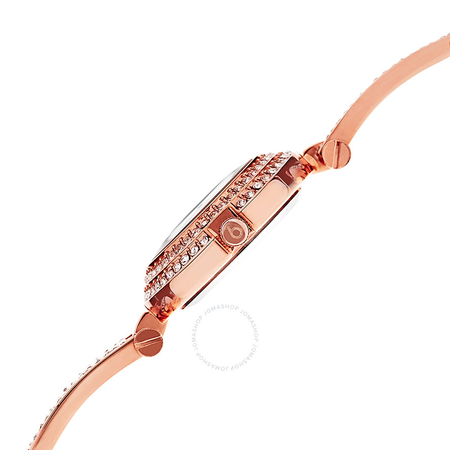 Burgi Mother of Pearl Dial Rose Gold-tone Brass Case Ladies Watch BUR108RG