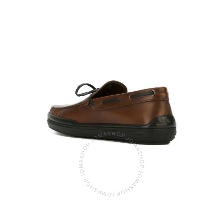 Tod's Men's Boat Shoes in Dark Natural XXM0YR00050BRXS003