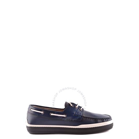 Tod's Men's Boat Shoes in Light Baltic XXM0YR0P600BRXU803