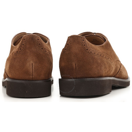 Tod's Men's Classic Brogue Shoes in Light Walnut XXM0WP00C10RE0S818