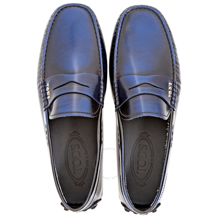 Tod's Men's Classic Leather Penny Loafers in Light Baltic XXM0WG00011AKTU803