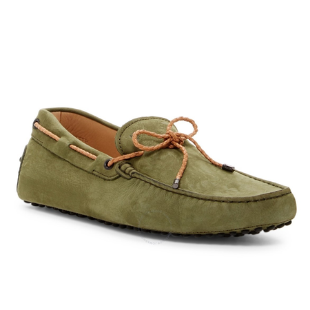 Tod's Men's Green Gommino Driving Shoes XXM0GW05473VEK9999