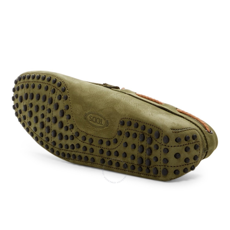 Tod's Men's Green Gommino Driving Shoes XXM0GW05473VEK9999