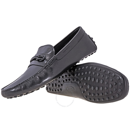 Tod's Men's Leather Loafers in Black XXM0WG0O680D90B999