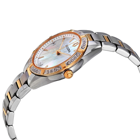 Bulova Sutton Quartz Crystal Ladies Watch 98R263