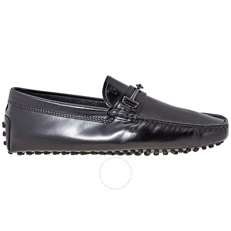 Tod's Men's Black Leather Driving Shoes XXM0GW0D660AKTB999