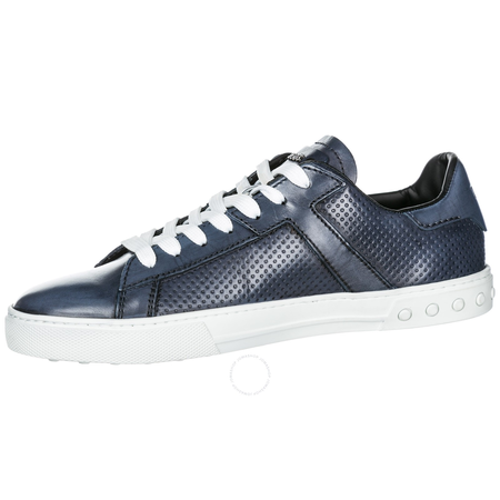 Tod's Men's Boat Shoes in Light Blue Ink XXM0XY0P680CZ7U817