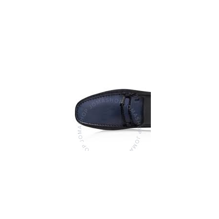 Tod's Men's Light Blue Ink Semi-Glossy Leather Shoes XXM0GW0L910D9CU817