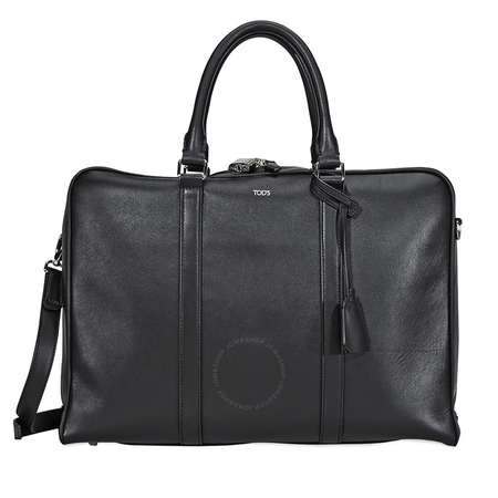 Tod's Men's Slim Document Case- Black XBMMDBLS200PTF