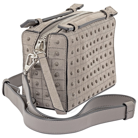 Tod's Tods Suede Crossbody Bag- Dark Grey XBWDONH9000HV0