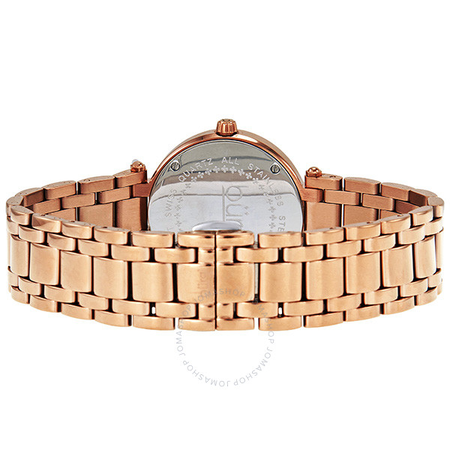 Burgi Quartz Rose Gold-tone Diamond Bracelet Ladies Watch BUR055RG