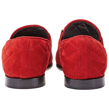 Tod's Ladies Classic Red Quilted Ballerina Shoe XXW0ZZ0W230HR0