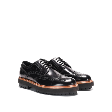 Tod's Men's Brogue Shoes in Black XXM0ZW00C10AKT9999