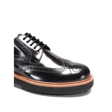 Tod's Men's Brogue Shoes in Black XXM0ZW00C10AKT9999