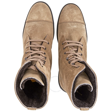 Tod's Men's Lace-up Ankle Boots Peat XXM0XF0N600RE0C405