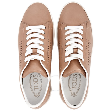 Tod's Womens Leather Sneakers in Cheek XXW12A0T490D90M610