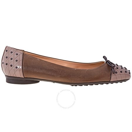 Tod's Womens Shoes in Dark Tobacco/ Clay/ Ebony XXW0MQ0A680DB5163G