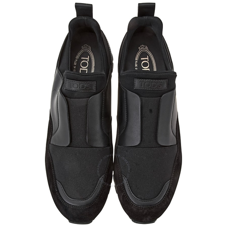 Tod's Womens Slip-On Sneakers in Black XXW0YO0R180F61B999