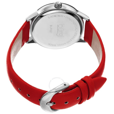Burgi Diamond White Dial Ladies Watch BUR221RD