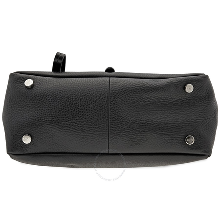 Tod's Ladies Top Handle bag Jutti Black Ans 2 Manici Zip Tophdl XBWANSF0200II9B999