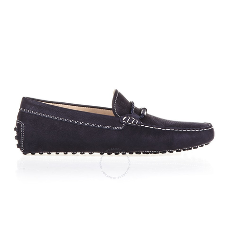Tod's Men's Blue Semi-Glossy Leather Shoes XXM0GW0L911VEKU801