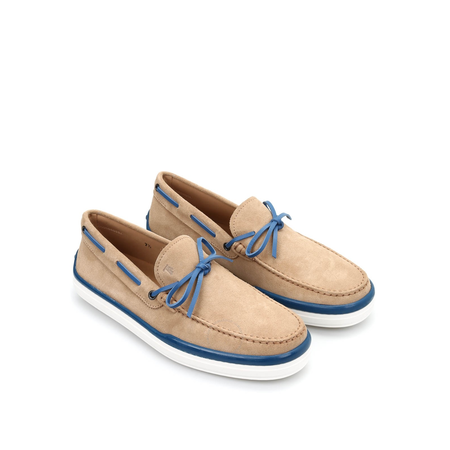 Tod's Men's Boat Shoes in Natural XXM0YR00050RE0C600