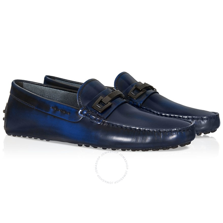 Tod's Men's Light Baltic Gommino Leather Loafers XXM0EO0N653AKTU803