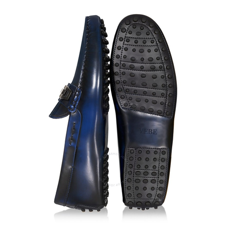 Tod's Men's Light Baltic Gommino Leather Loafers XXM0EO0N653AKTU803