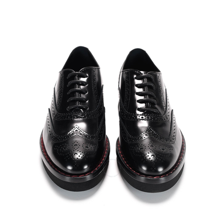 Tod's Womens Leather Brogue Lace-Ups in Black XXW0WX00N50SHAB999