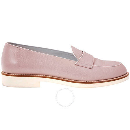 Tod's Womens Leather Loafers in Glove/White XXW0VX0L11088B086L
