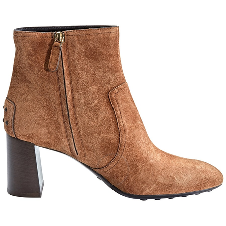 Tod's Womens Sude Leather Boots in Brown XXW0ZM0Q850BYES601