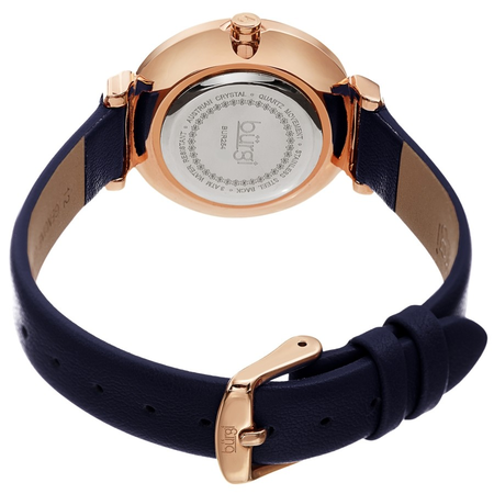 Burgi Quartz Blue Dial Ladies Watch BUR254BU