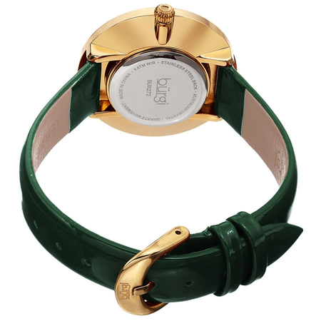 Burgi Quartz Green Dial Ladies Watch BUR272GN