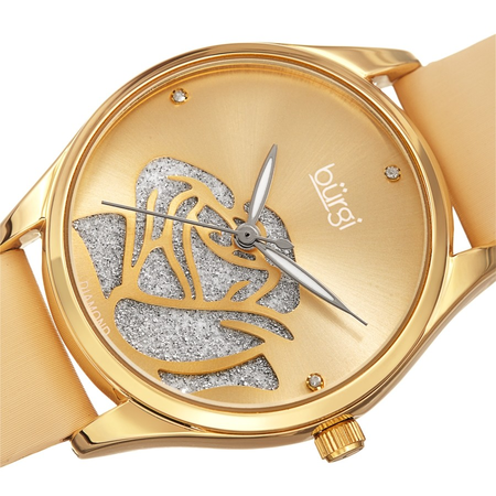 Burgi Quartz Ladies Watch BUR189YG