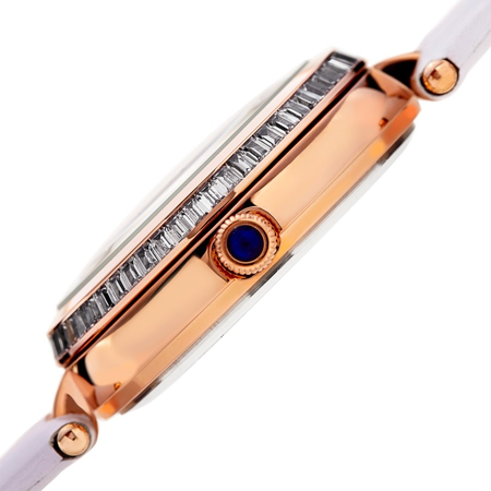 Burgi Quartz White Dial Ladies Watch BUR182WT