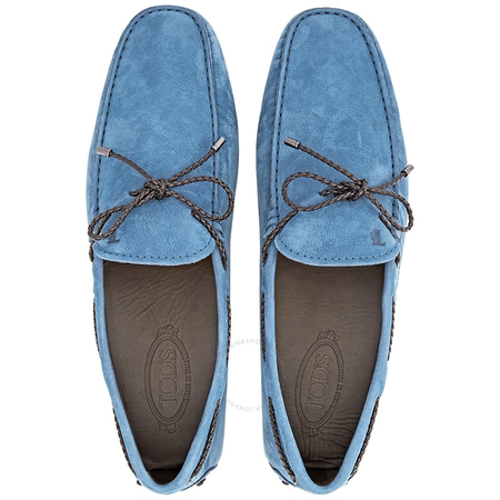 Tod's Men's Blue Gommini Moccassin Driver Shoes XXM0GW05473VEK993Z