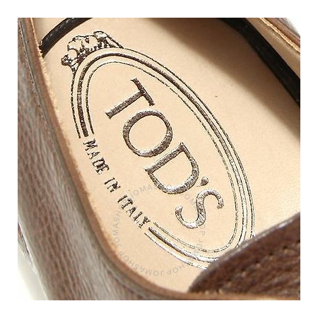 Tod's Men's Coffee Classic Leather Shoes XXM0SY00N50CL1S804