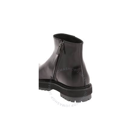 Tod's Men's Smooth Leather Boots in Black XXM0ZW0R870AKTB999