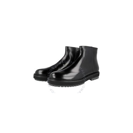 Tod's Men's Smooth Leather Boots in Black XXM0ZW0R870AKTB999