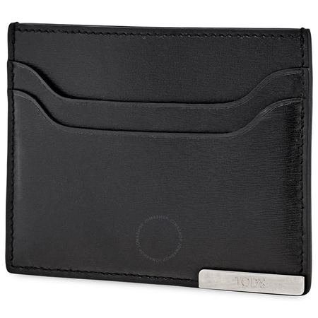 Tod's Men's Card Case Black Baretta Card Case XAMBRRF0200PULB999