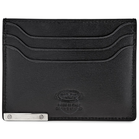 Tod's Men's Card Case Black Baretta Card Case XAMBRRF0200PULB999