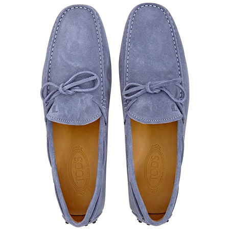 Tod's Men's Stone Washed Suede Leather Moccasins XXM0GW05470RE0U216
