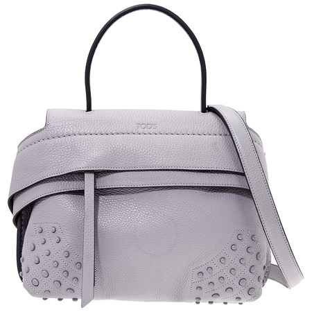 Tod's Ladies Shoulder Bag Wave Lilac Wave Monospalla Mini Gomm XBWAMRWD101MCLL022