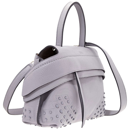 Tod's Ladies Shoulder Bag Wave Lilac Wave Monospalla Mini Gomm XBWAMRWD101MCLL022