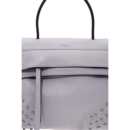 Tod's Ladies Shoulder Bag Wave Lilac Wave Monospalla Mini Gomm XBWAMRWD101MCLL022